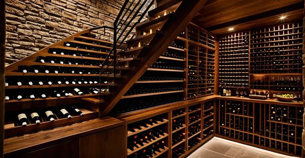 Cave à vin sous escalier : la solution esthétique et pratique