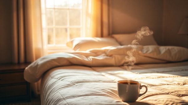 Découvrez comment une couette lourde peut stopper l'insomnie