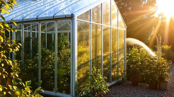 Les avantages d'une serre de jardin en verre pour optimiser votre espace