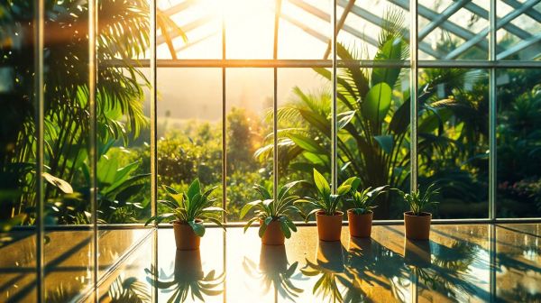 Les avantages d'une serre de jardin en verre pour optimiser votre espace