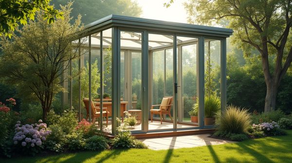 Optimiser votre espace avec une serre de jardin en verre esthétique
