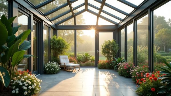Optimiser votre espace avec une serre de jardin en verre esthétique
